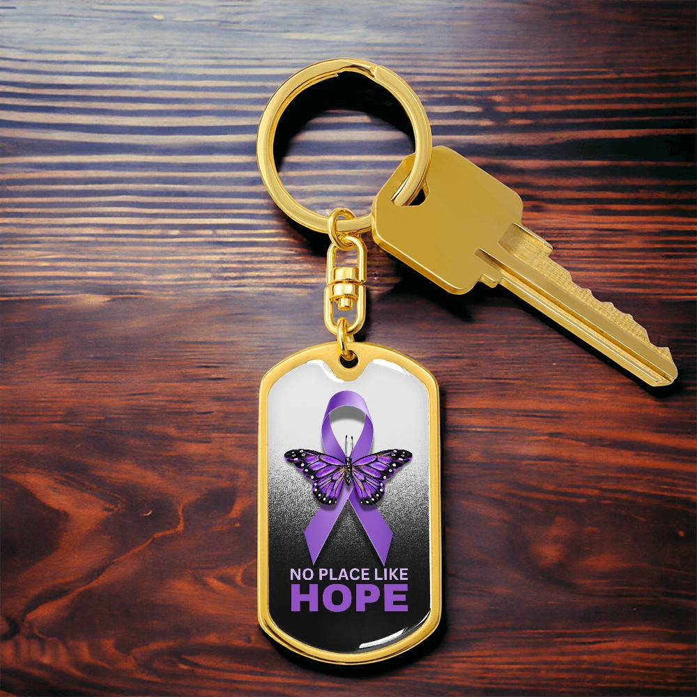 No Place Like Hope Keychain - Jewelry - Epileptic Al’s Shop