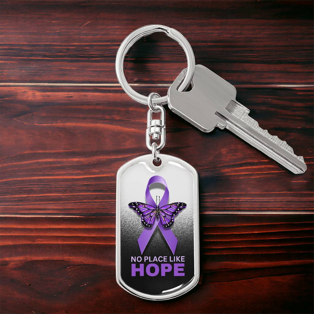 No Place Like Hope Keychain - Jewelry - Epileptic Al’s Shop