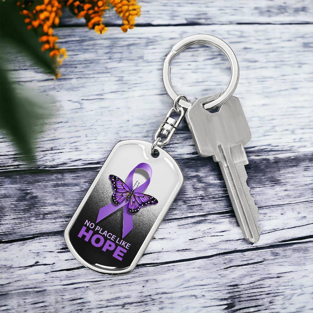 No Place Like Hope Keychain - Jewelry - Epileptic Al’s Shop