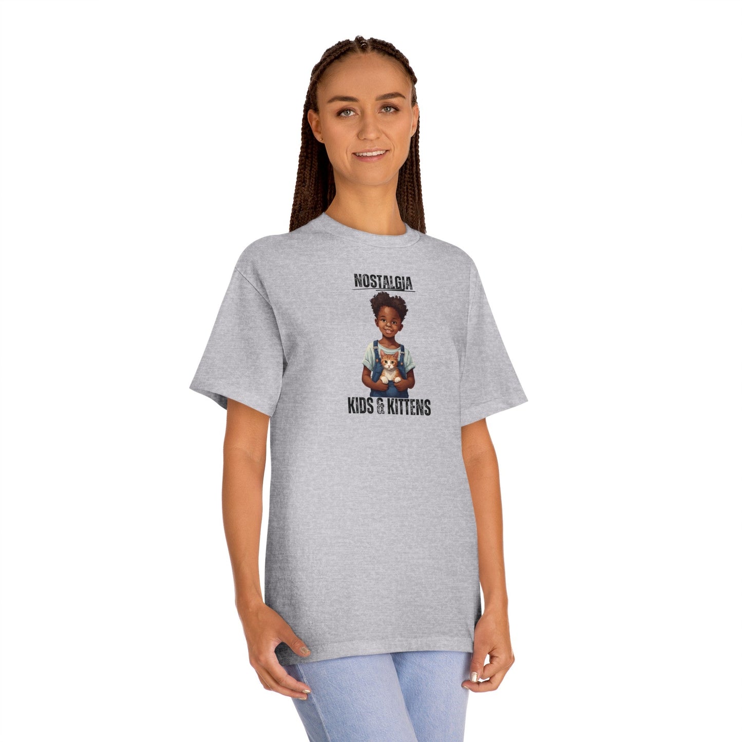 Nostalgia Kids & Kittens Unisex Classic Tee - T - Shirt - Epileptic Al’s Shop