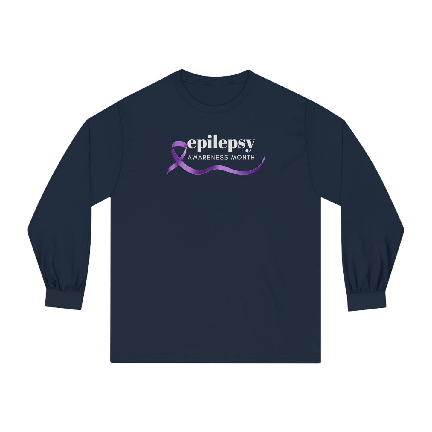 November Epilepsy Awareness Month Unisex Long Sleeve Shirt - Long - sleeve - Epileptic Al’s Shop