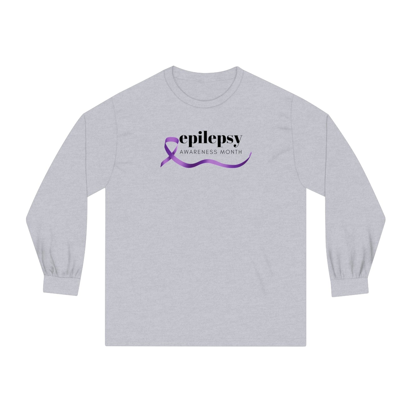 November Epilepsy Awareness Month Unisex Long Sleeve Shirt - Long - sleeve - Epileptic Al’s Shop