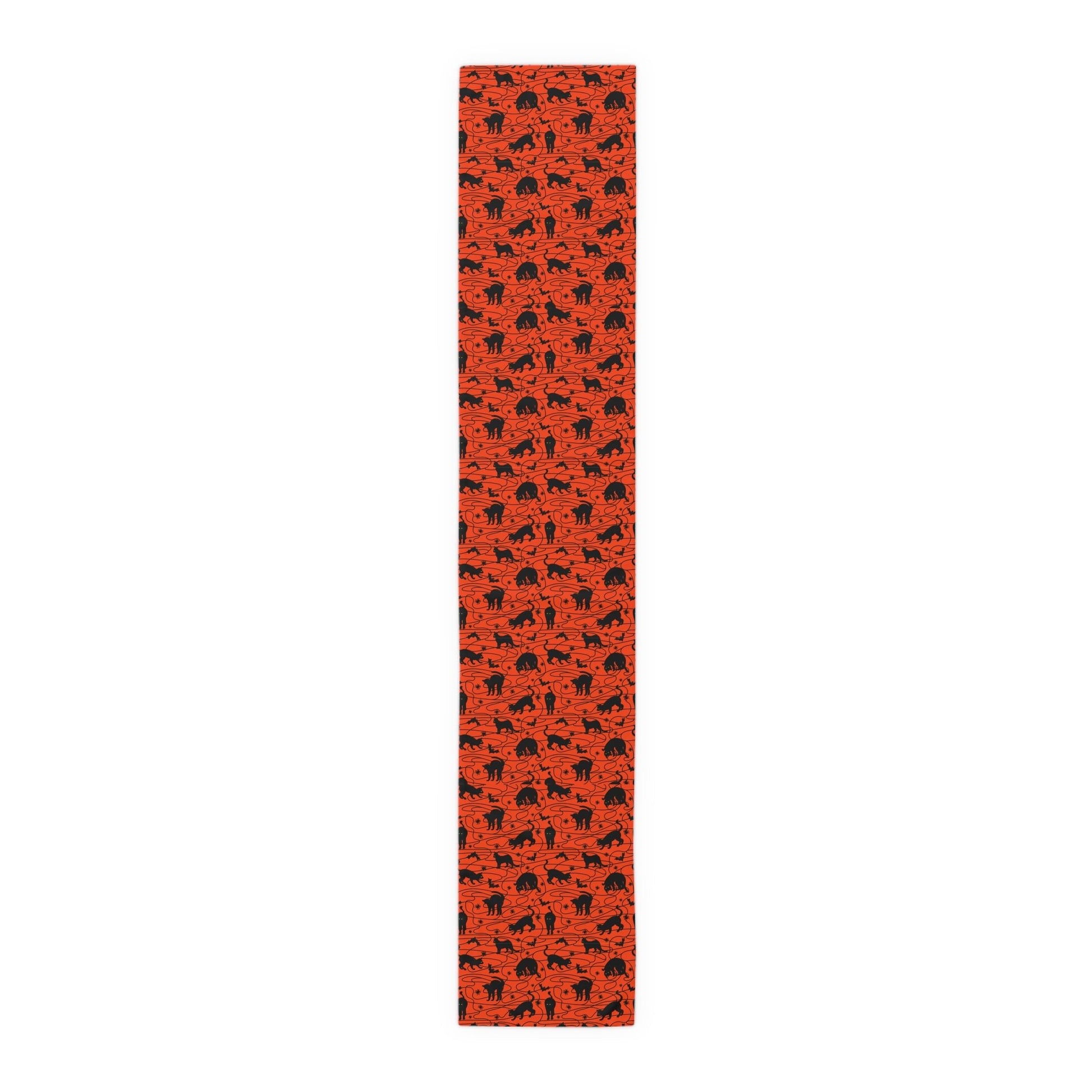 Orange Halloween Table Runner (Cotton, Poly) - Home Decor - Epileptic Al’s Shop