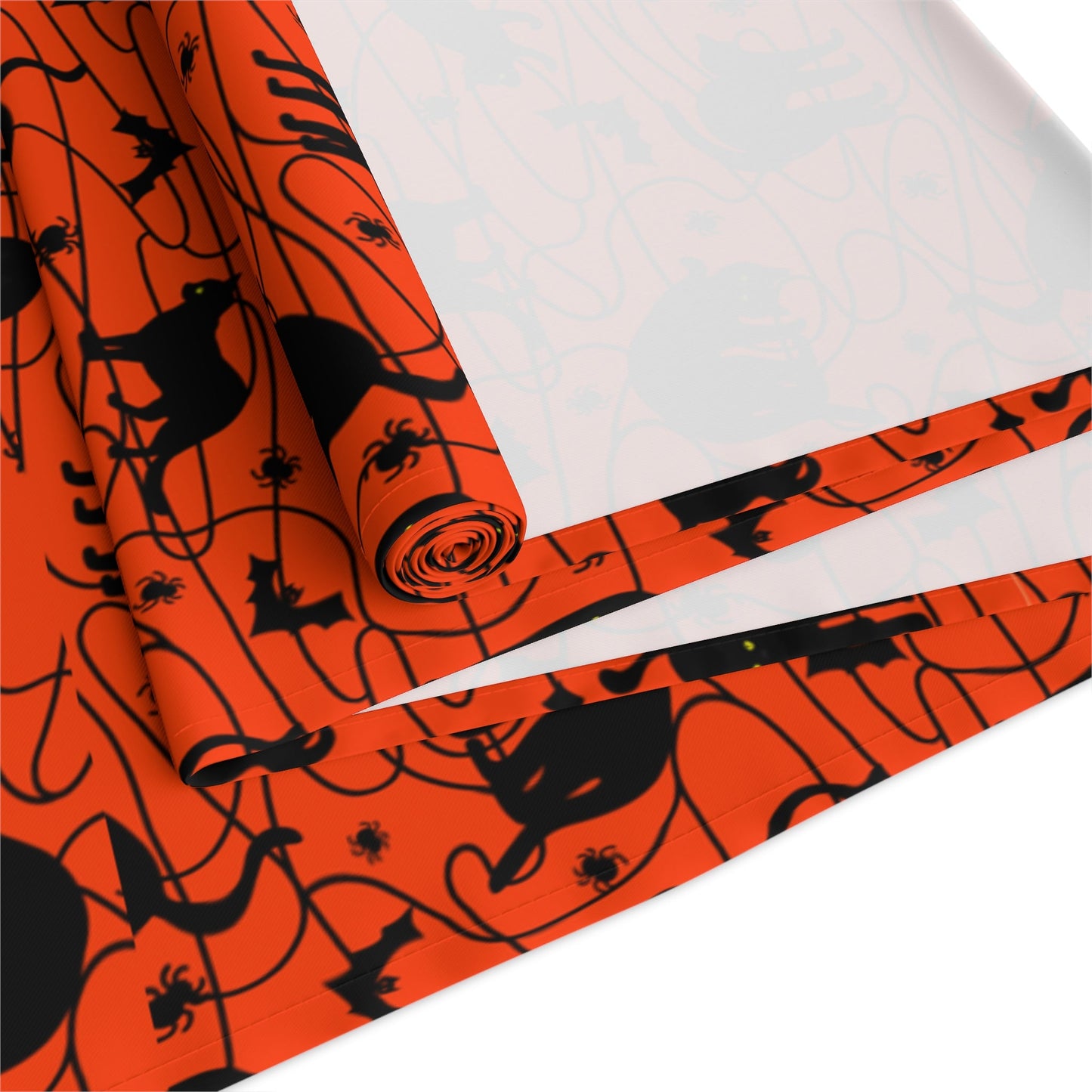 Orange Halloween Table Runner (Cotton, Poly) - Home Decor - Epileptic Al’s Shop