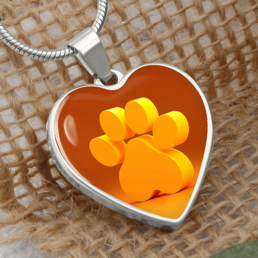 Orange Kitty Necklace - Jewelry - Epileptic Al’s Shop
