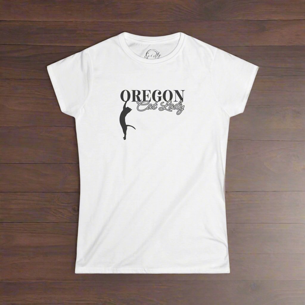 Oregon Cat Lady Softstyle Tee - T - Shirt - EpiAl's Shop