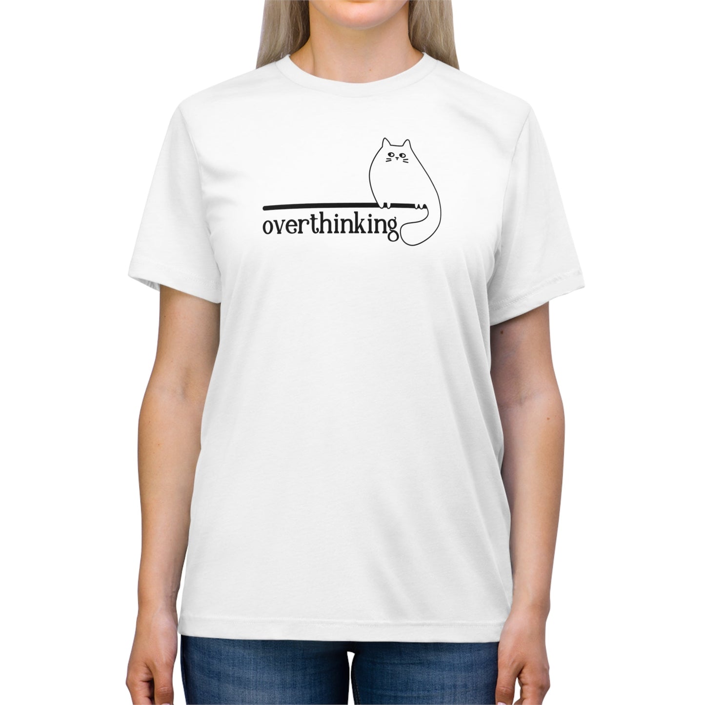 Overthinking Unisex Triblend Tee - T - Shirt - Epileptic Al’s Shop