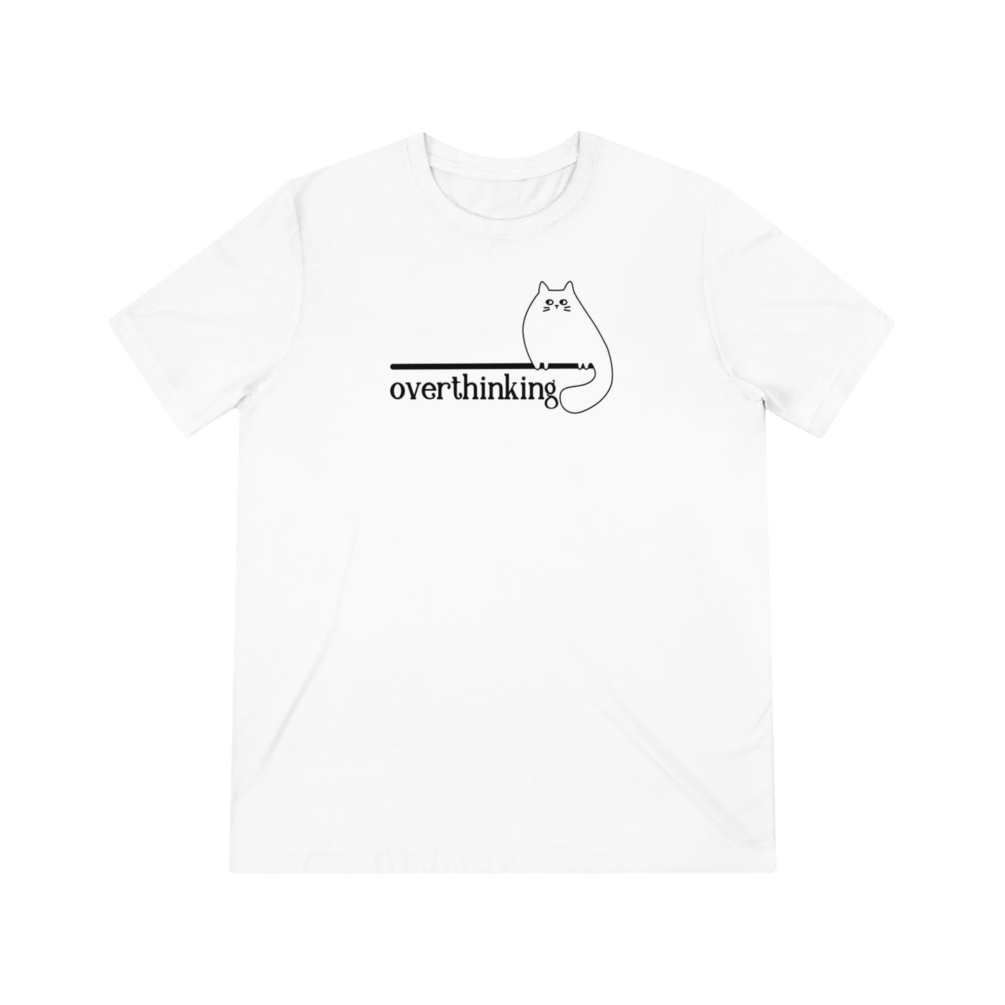 Overthinking Unisex Triblend Tee - T - Shirt - Epileptic Al’s Shop