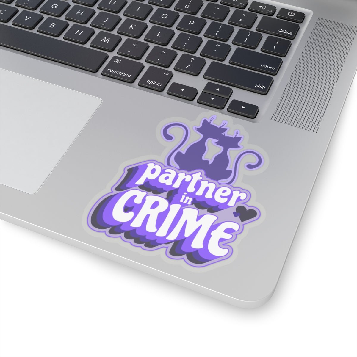 Partners in Crime Kiss - Cut Stickers - Paper products - Epileptic Al’s Shop