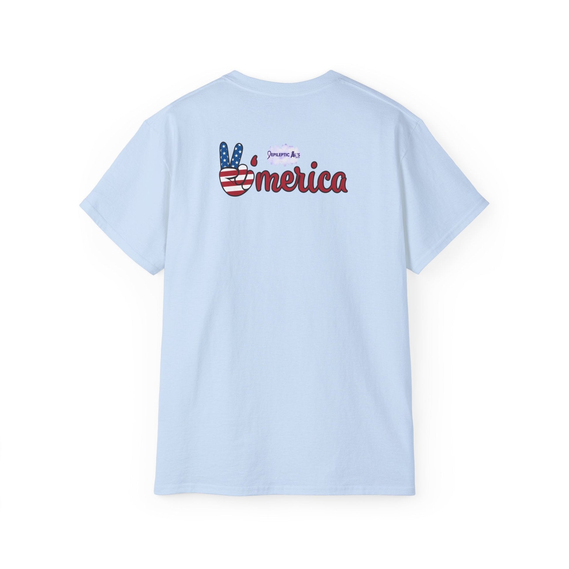 Patriotic Kitties Unisex Ultra Cotton Tee - T - Shirt - Epileptic Al’s Shop