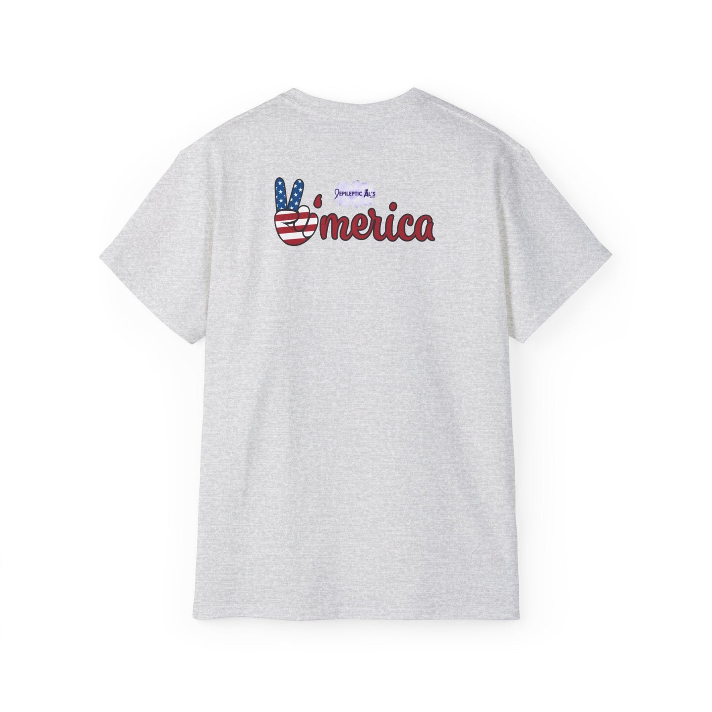 Patriotic Kitties Unisex Ultra Cotton Tee - T - Shirt - Epileptic Al’s Shop