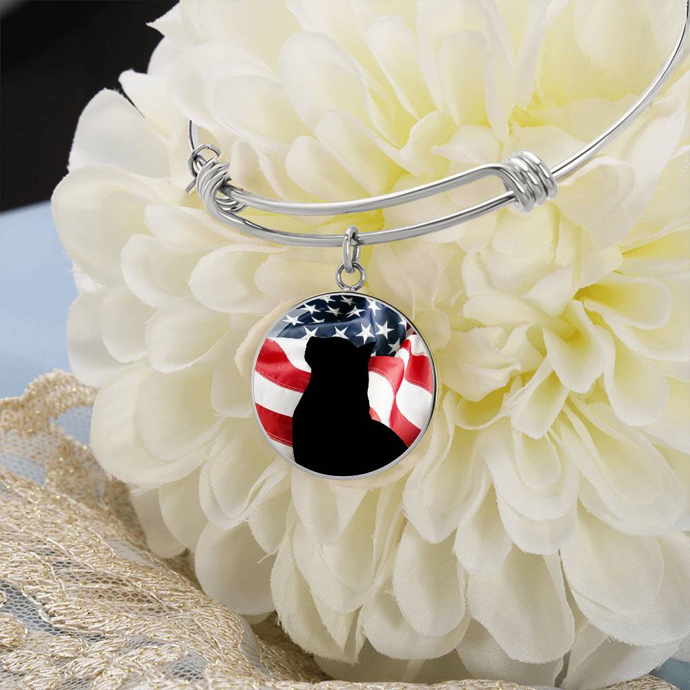 Patriotic Kitty Bracelet - Jewelry - Epileptic Al’s Shop