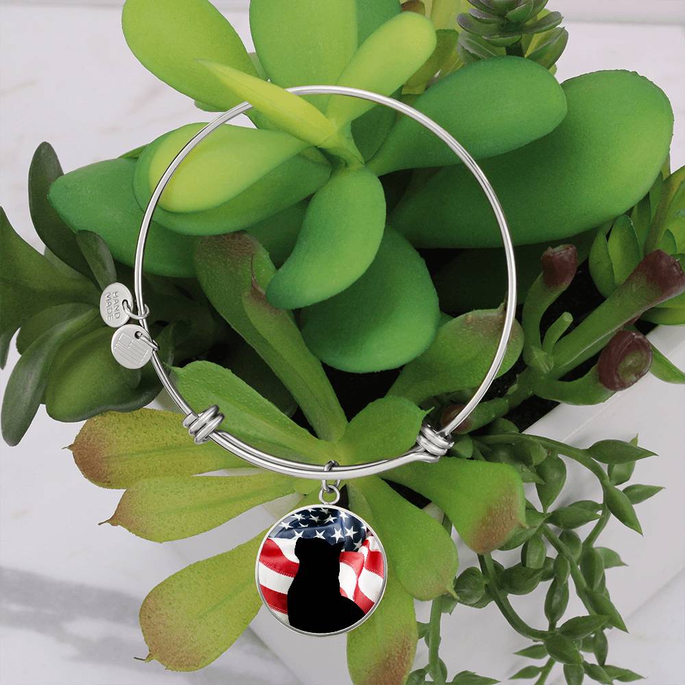 Patriotic Kitty Bracelet - Jewelry - Epileptic Al’s Shop