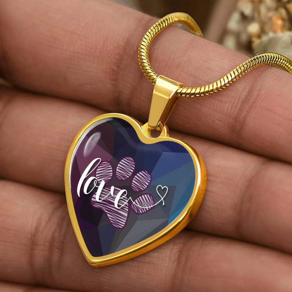 Paw Love Necklace - Jewelry - Epileptic Al’s Shop