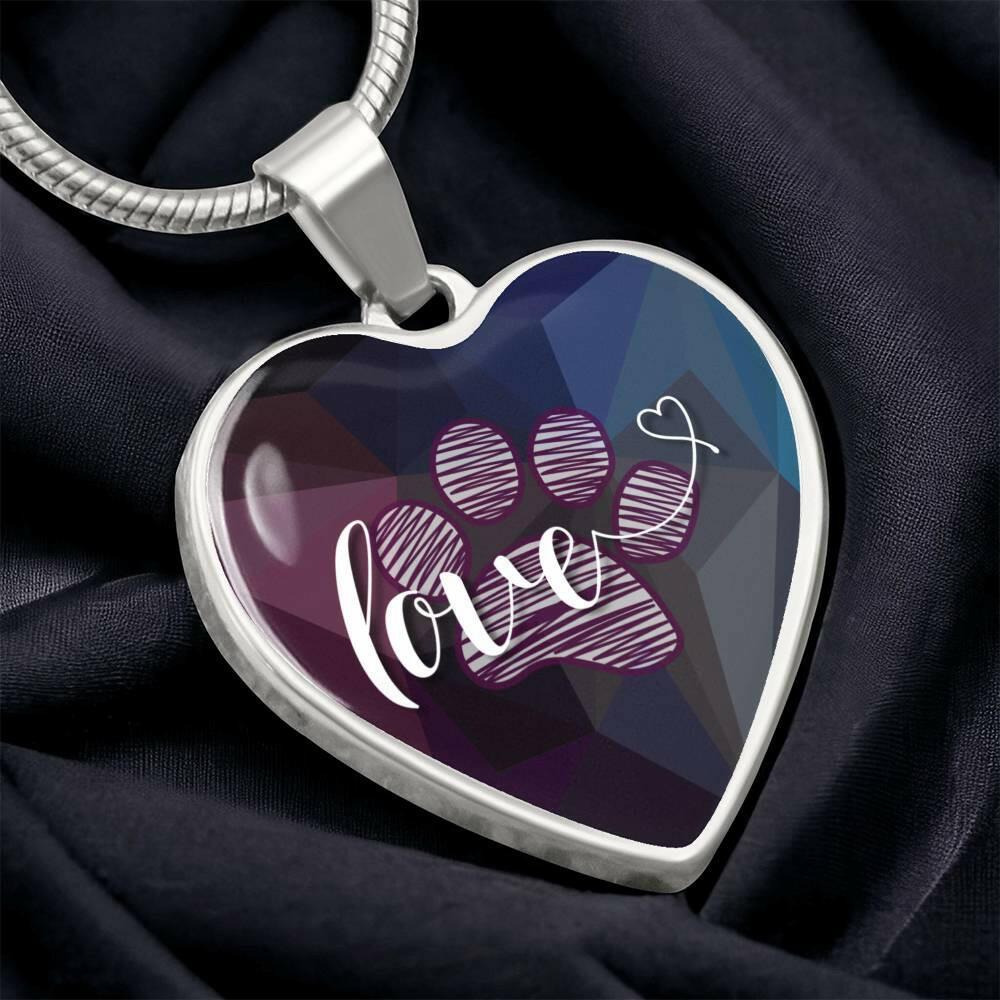 Paw Love Necklace - Jewelry - Epileptic Al’s Shop