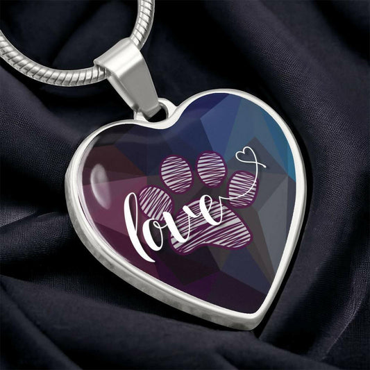 Paw Love Necklace - Jewelry - Epileptic Al’s Shop