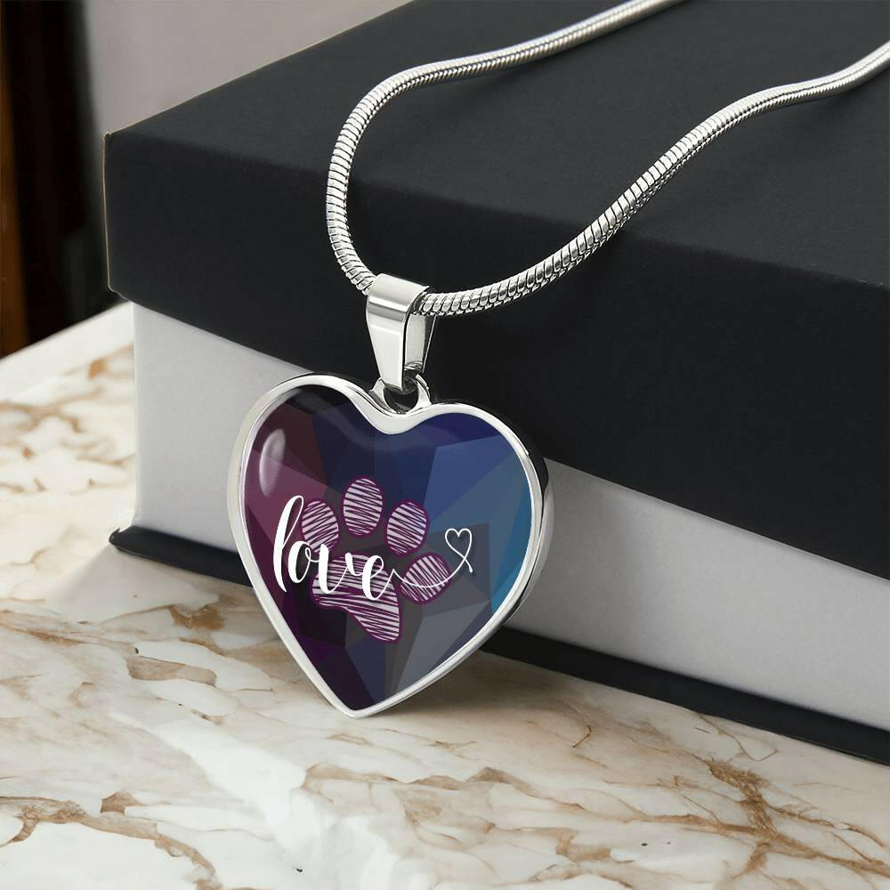 Paw Love Necklace - Jewelry - Epileptic Al’s Shop