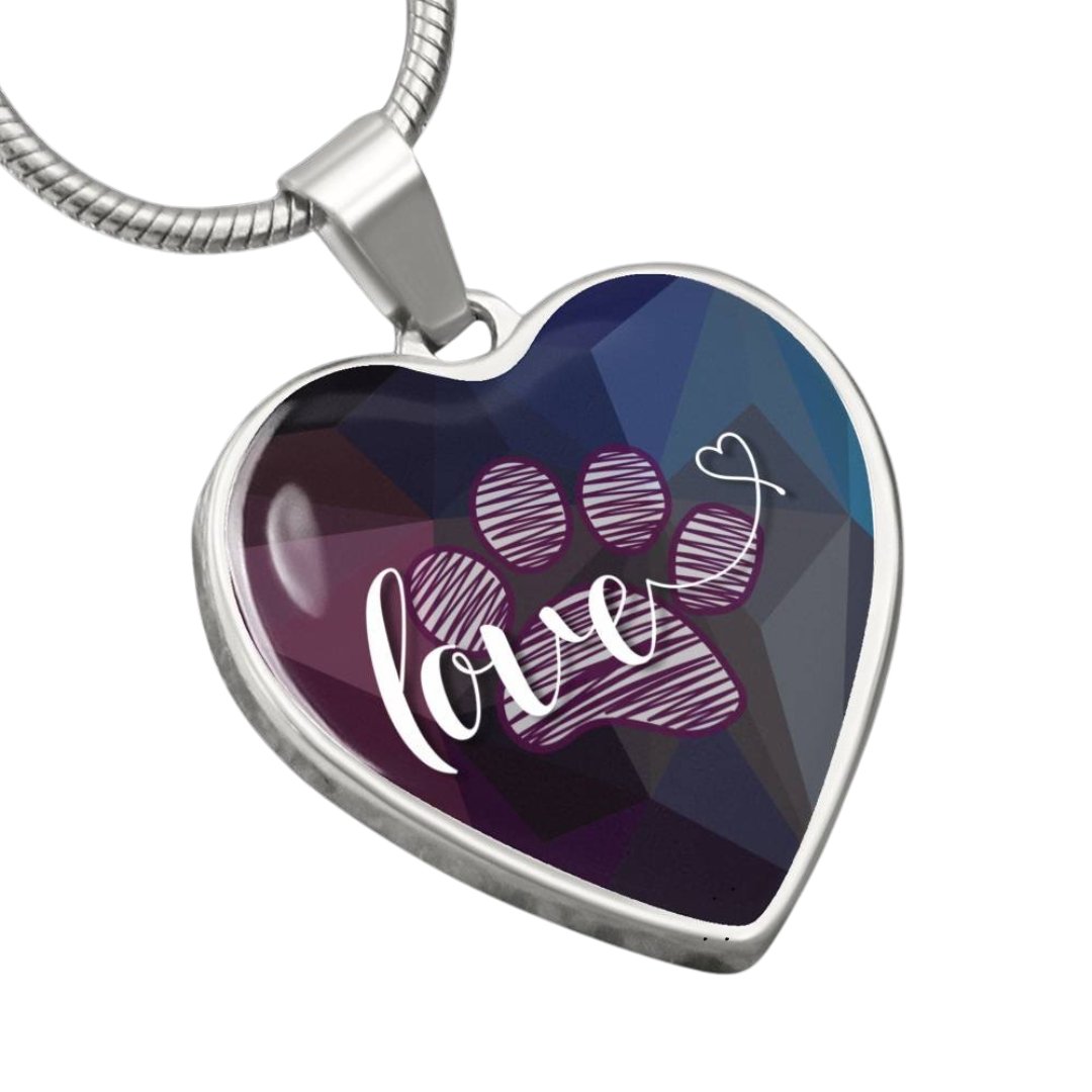 Paw Love Necklace - Jewelry - Epileptic Al’s Shop