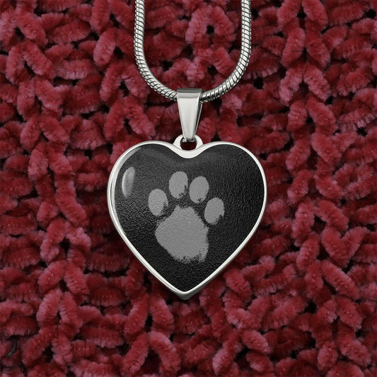 Paw Smudge Necklace - Jewelry - Epileptic Al’s Shop