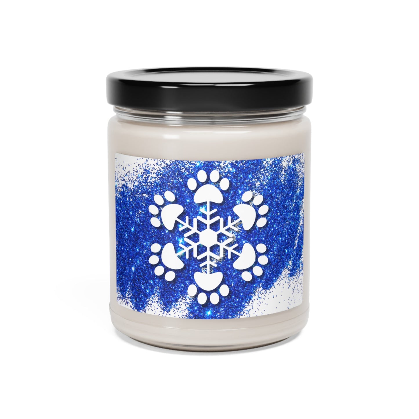 Paw Snowflake Scented Soy Candle, 9oz - Home Decor - Epileptic Al’s Shop