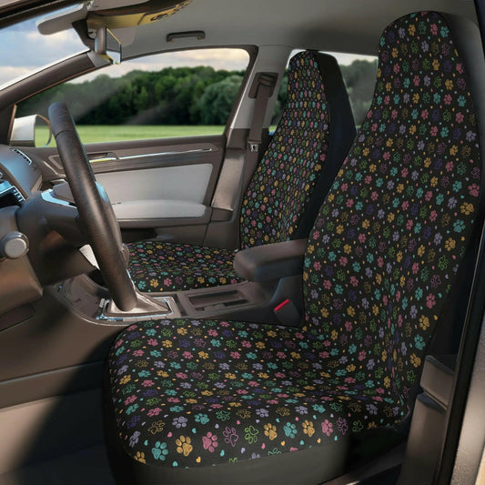 PAWfect Polyester Car Seat Covers - All Over Prints - Epileptic Al’s Shop