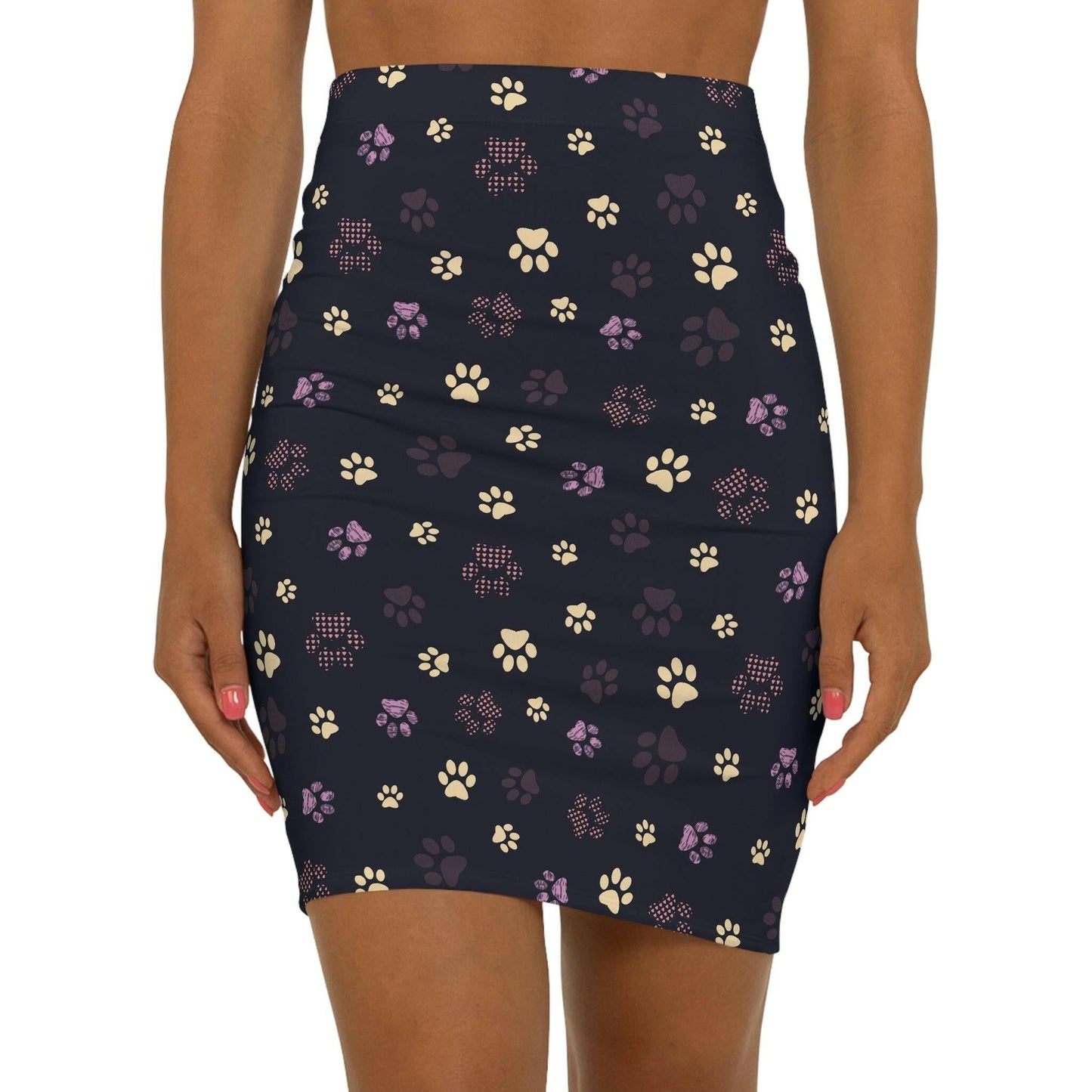 Pawfect Women's Mini Skirt - All Over Prints - Epileptic Al’s Shop