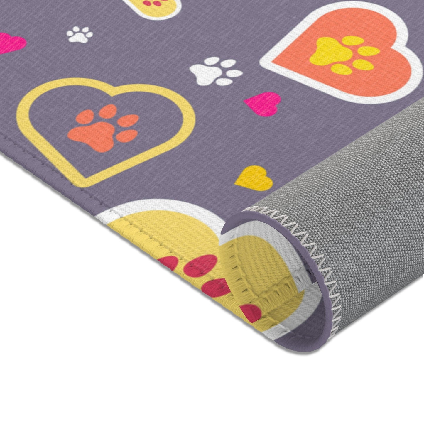 Paws & Hearts Area Rugs - Home Decor - Epileptic Al’s Shop