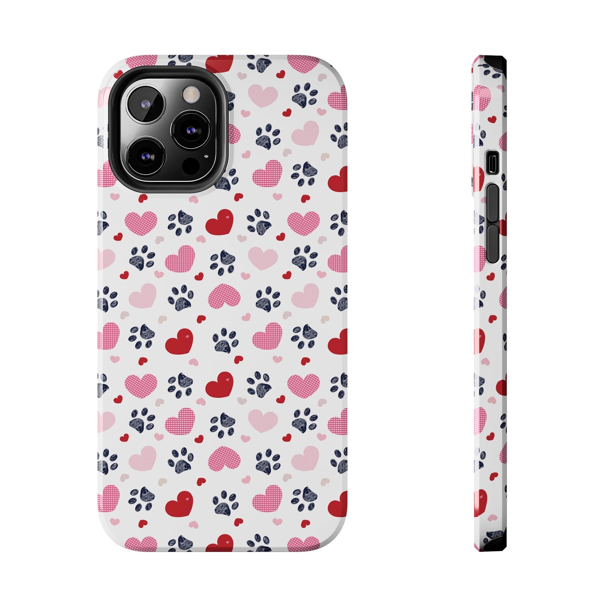 Paws & Hearts Phone Case - Phone Case - Epileptic Al’s Shop