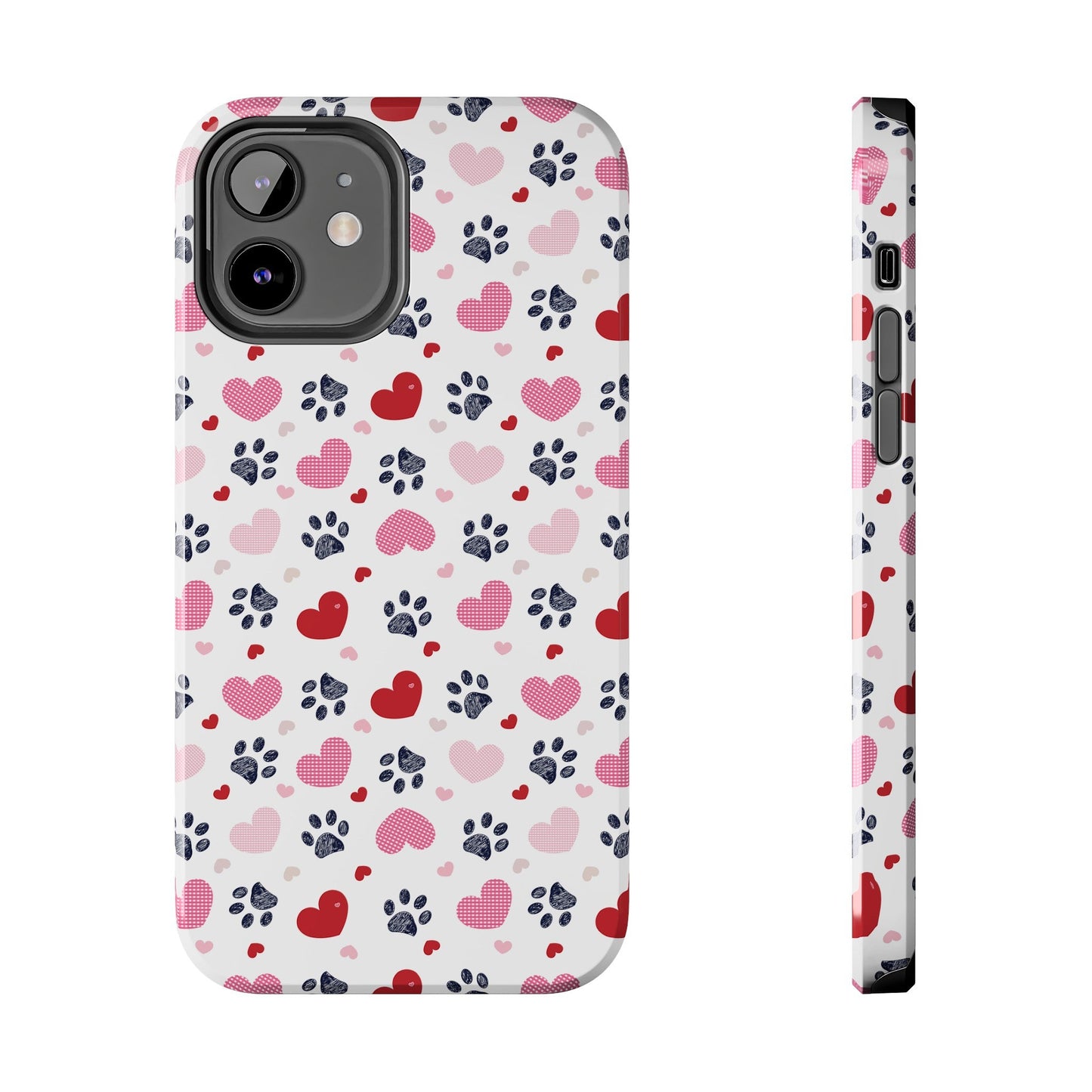 Paws & Hearts Phone Case - Phone Case - Epileptic Al’s Shop