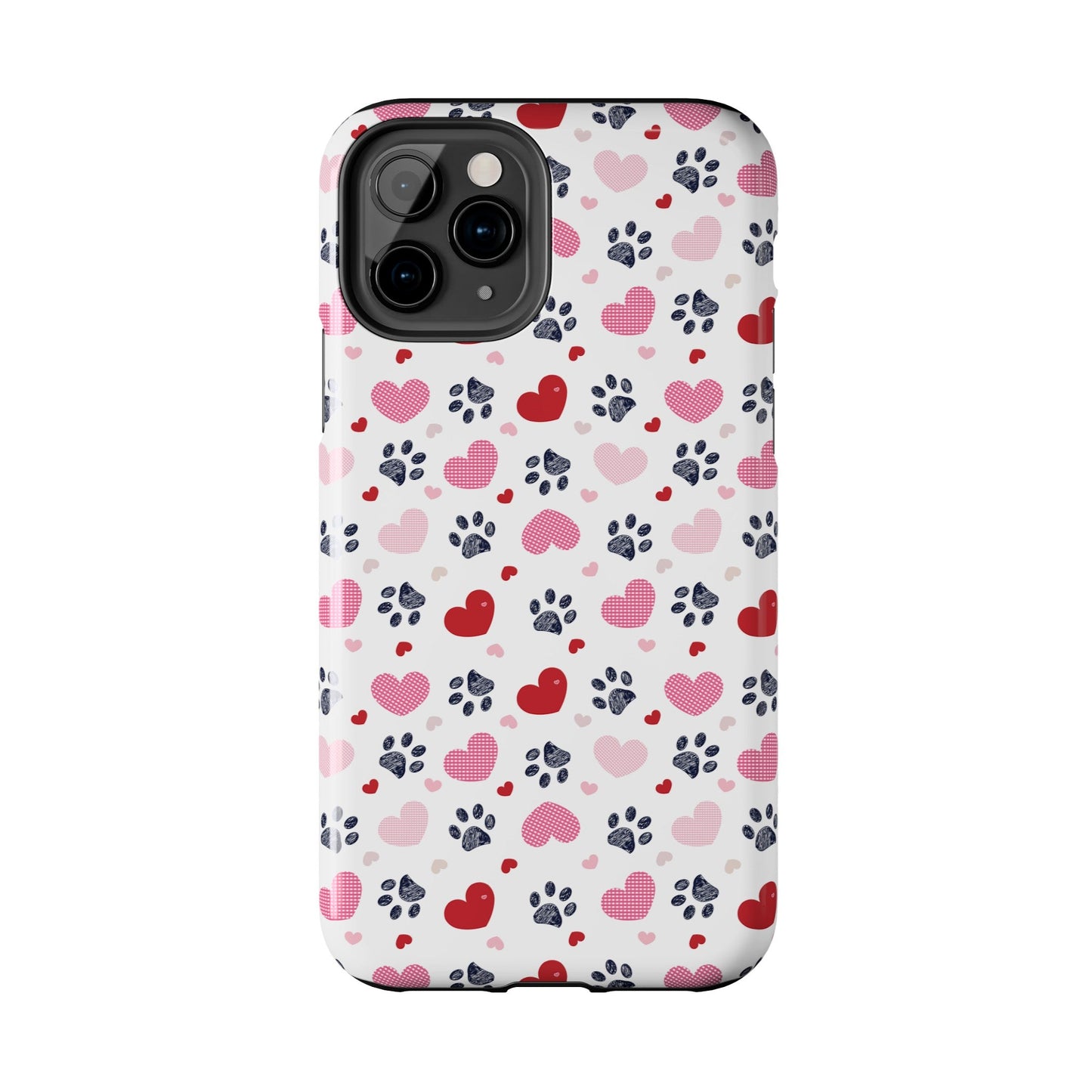 Paws & Hearts Phone Case - Phone Case - Epileptic Al’s Shop