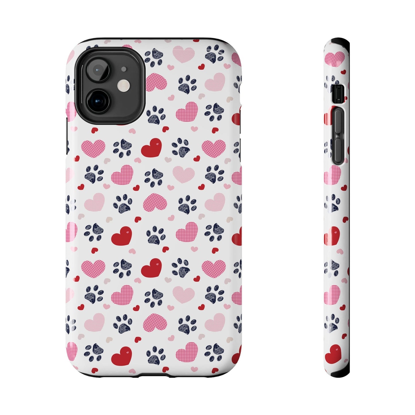 Paws & Hearts Phone Case - Phone Case - Epileptic Al’s Shop