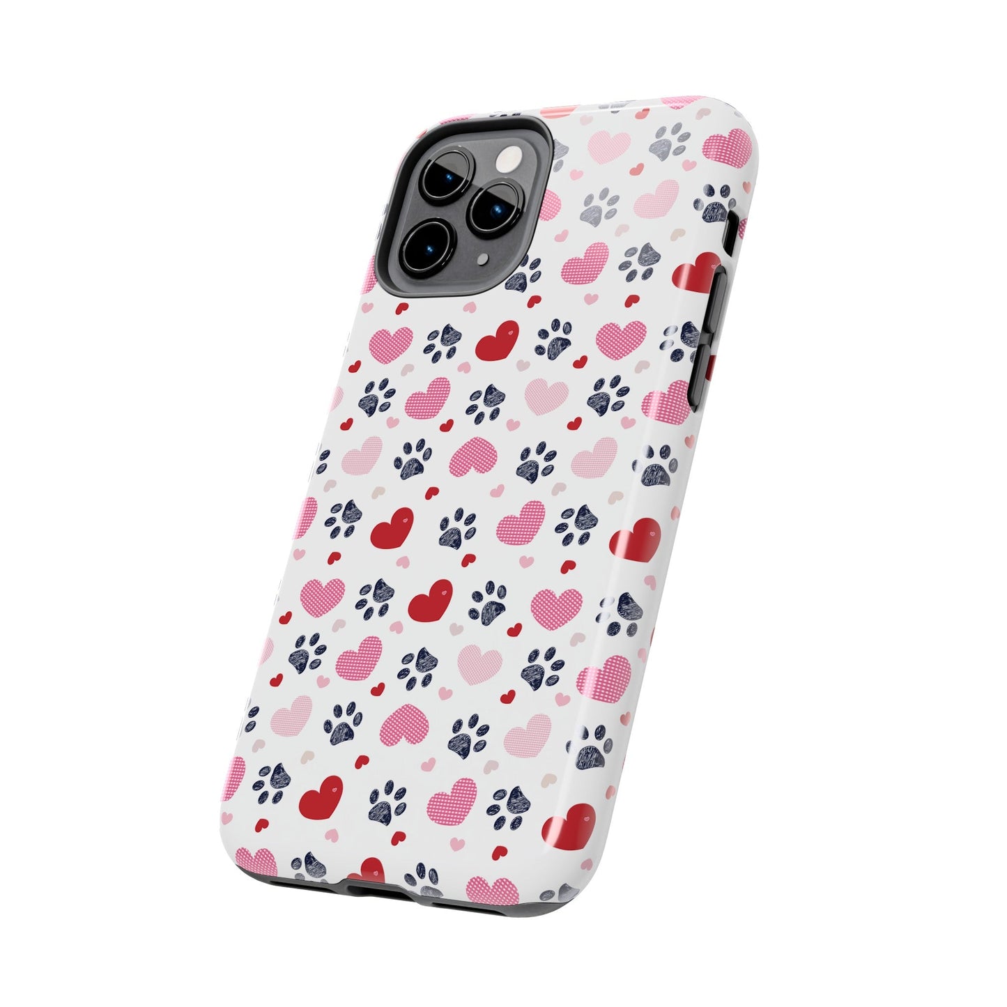 Paws & Hearts Phone Case - Phone Case - Epileptic Al’s Shop