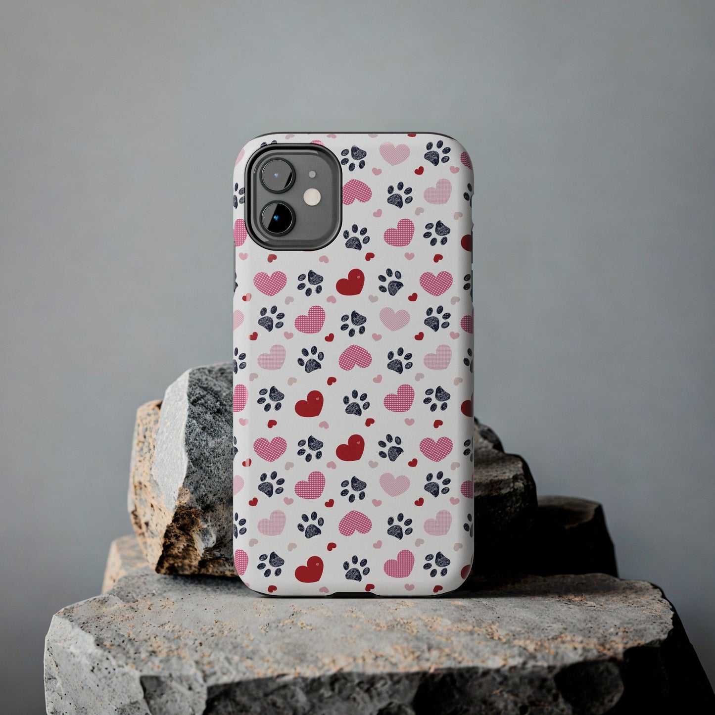 Paws & Hearts Phone Case - Phone Case - Epileptic Al’s Shop