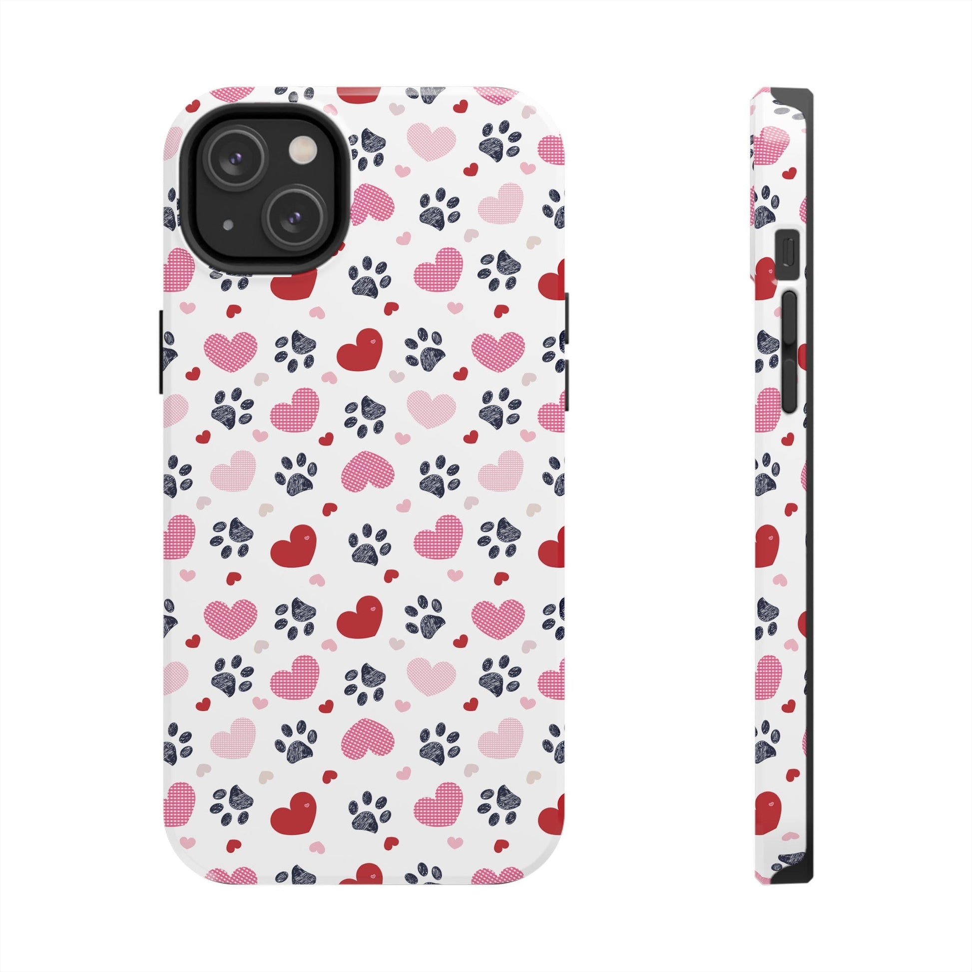 Paws & Hearts Phone Case - Phone Case - Epileptic Al’s Shop