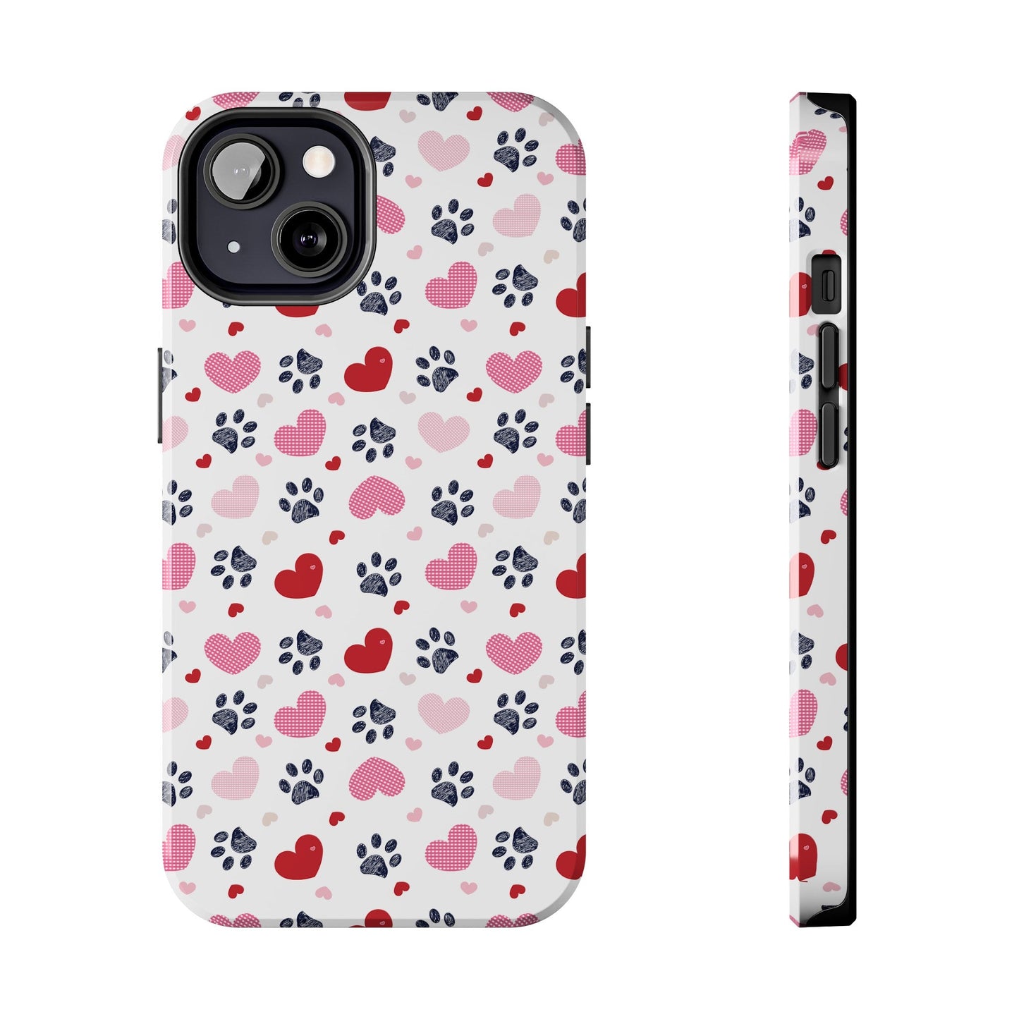 Paws & Hearts Phone Case - Phone Case - Epileptic Al’s Shop