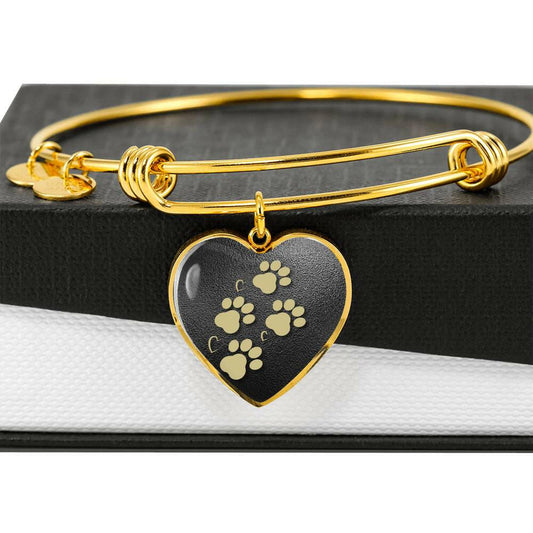 Paws on my Heart Bracelet - Jewelry - Epileptic Al’s Shop