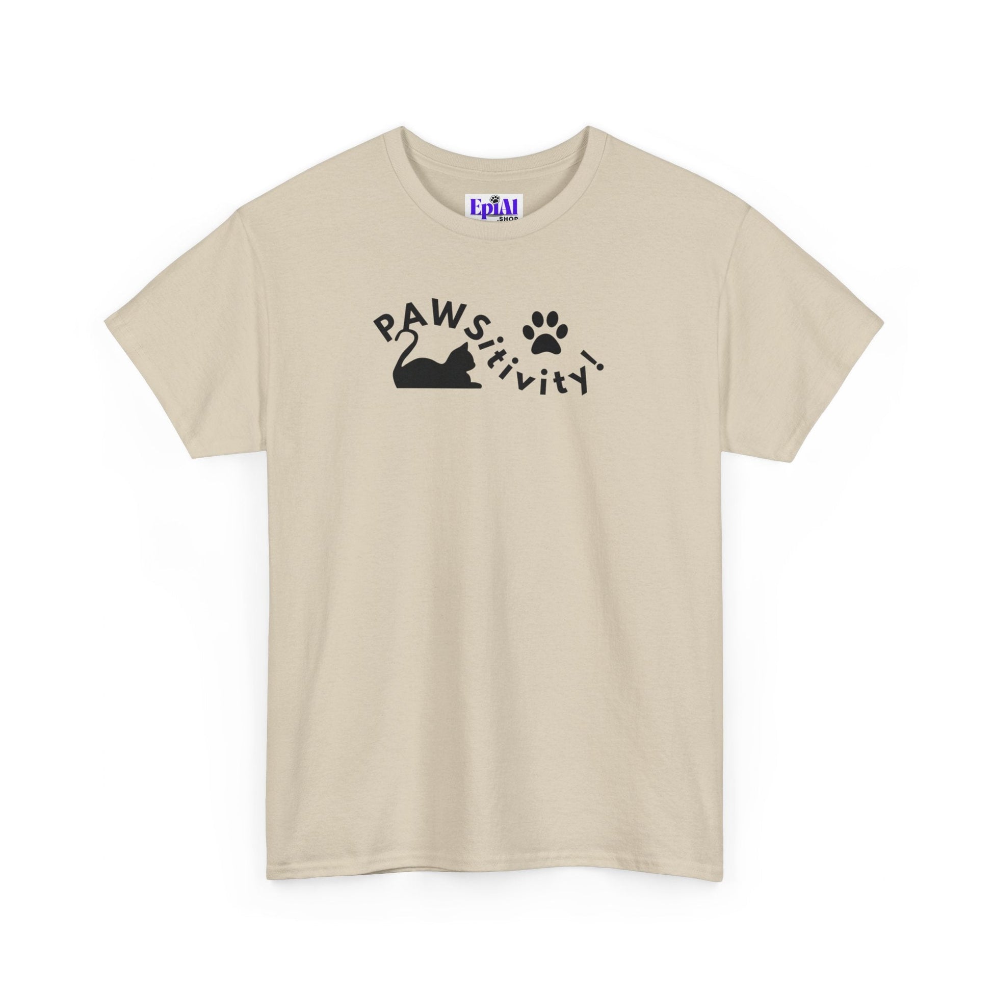 Pawsitivity Unisex Heavy Cotton Tee - T - Shirt - Epileptic Al’s Shop