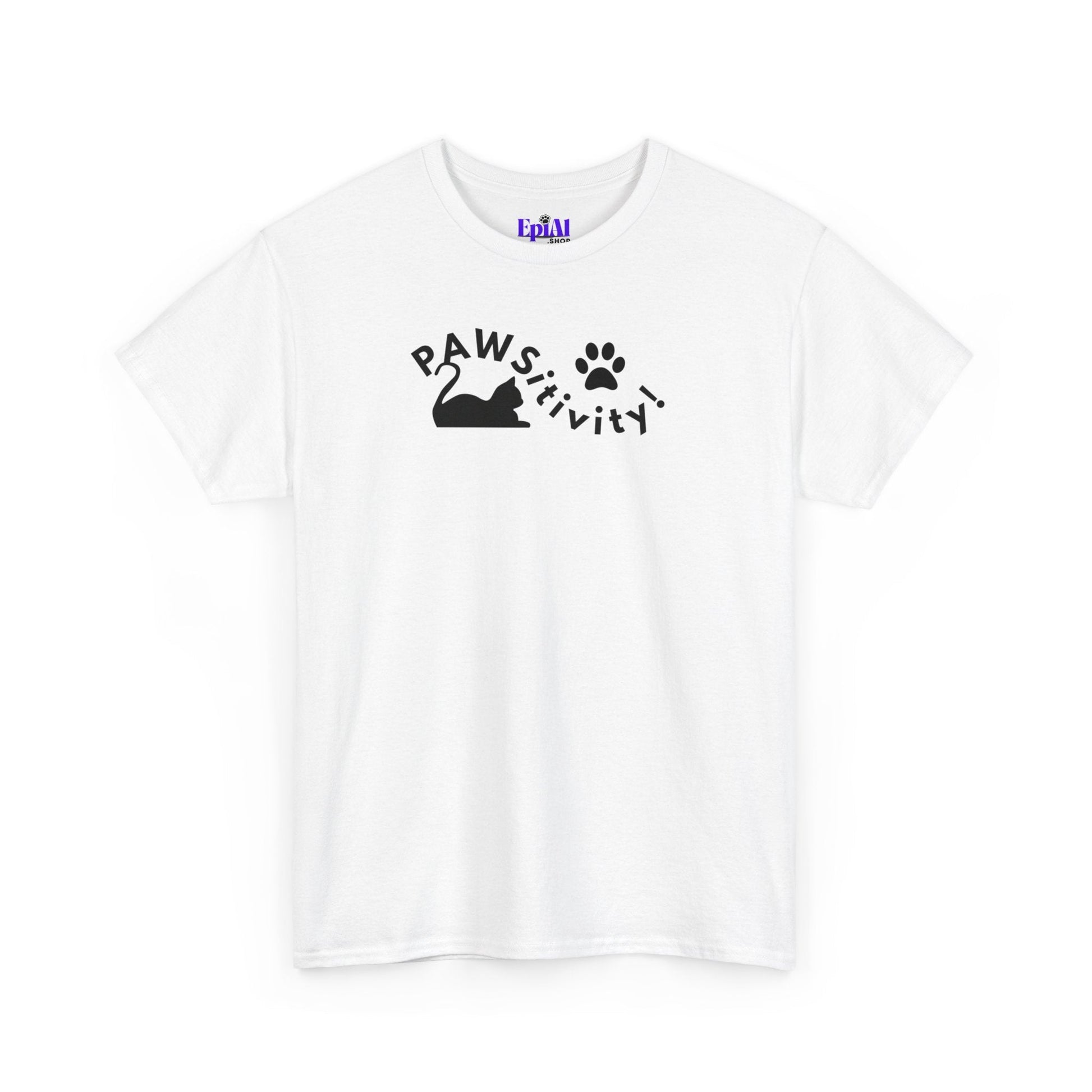 Pawsitivity Unisex Heavy Cotton Tee - T - Shirt - Epileptic Al’s Shop