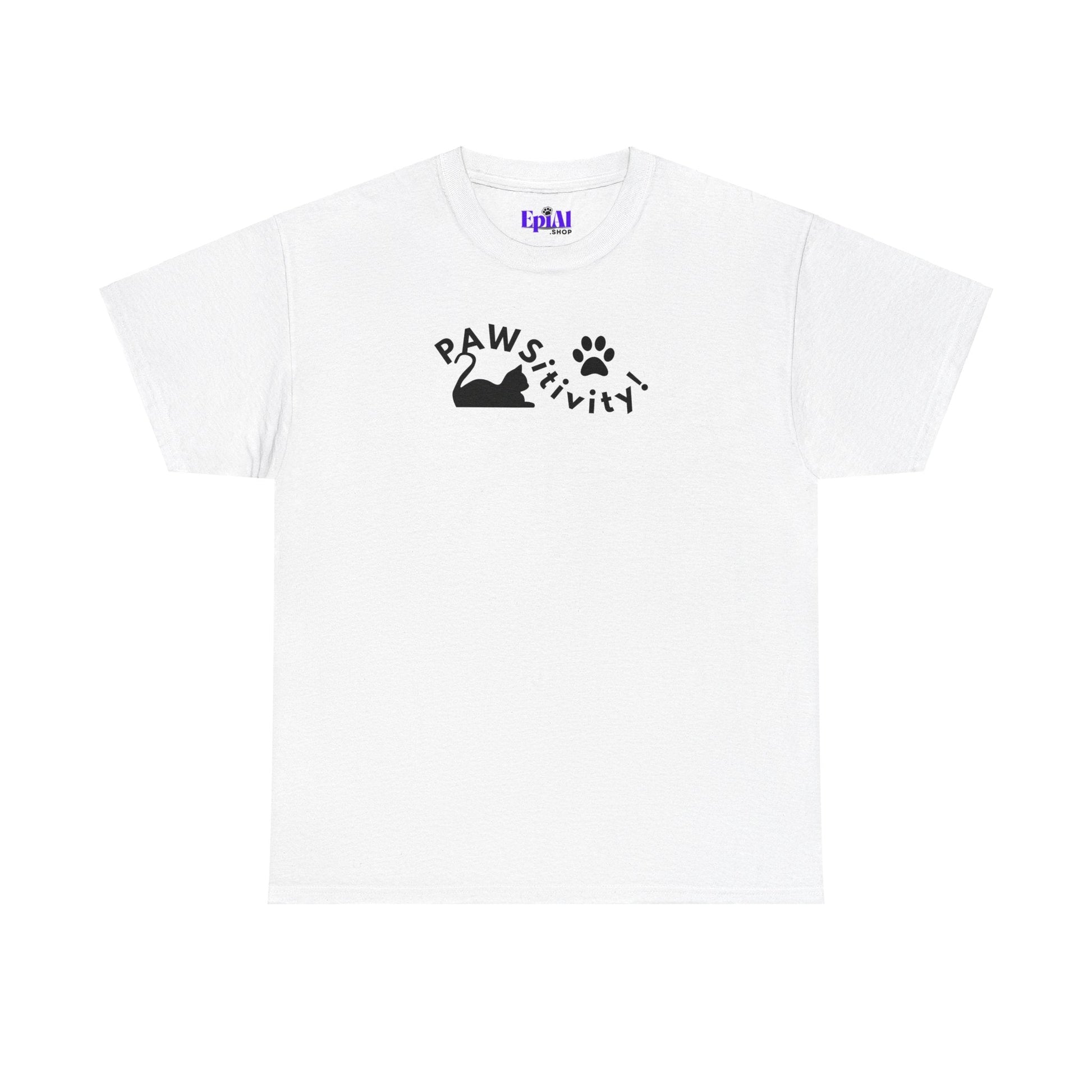 Pawsitivity Unisex Heavy Cotton Tee - T - Shirt - Epileptic Al’s Shop