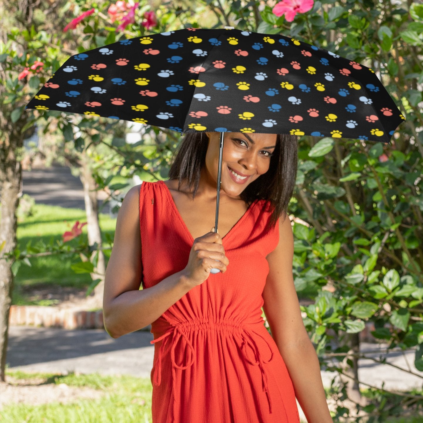 Pawsome Anti - UV Foldable Umbrella (Underside Printing) - Accessories - Epileptic Al’s Shop