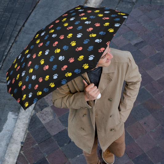 Pawsome Semi - Automatic Foldable Umbrella - Accessories - Epileptic Al’s Shop