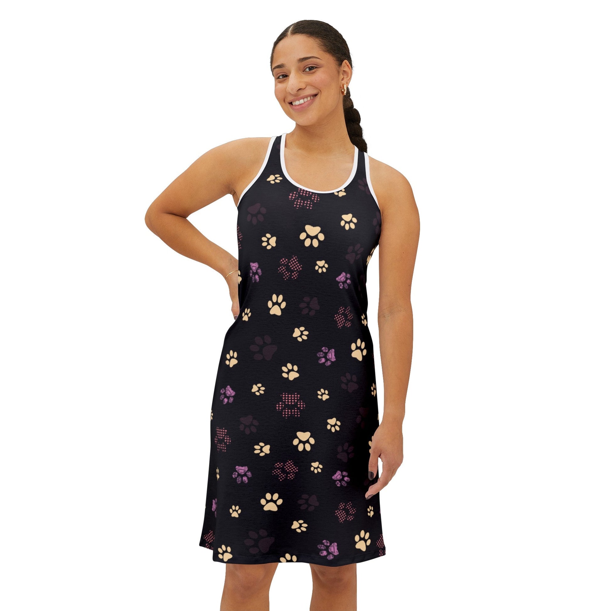 Pawsome Women's Racerback Dress - Tank Top - Epileptic Al’s Shop