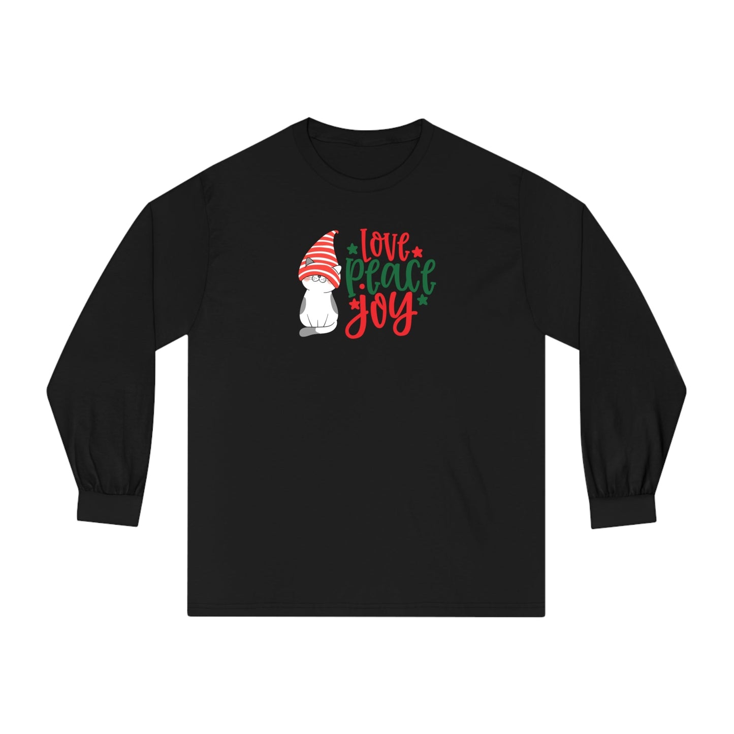 Peace Love Joy Unisex Classic Long Sleeve T - Shirt - Long - sleeve - Epileptic Al’s Shop