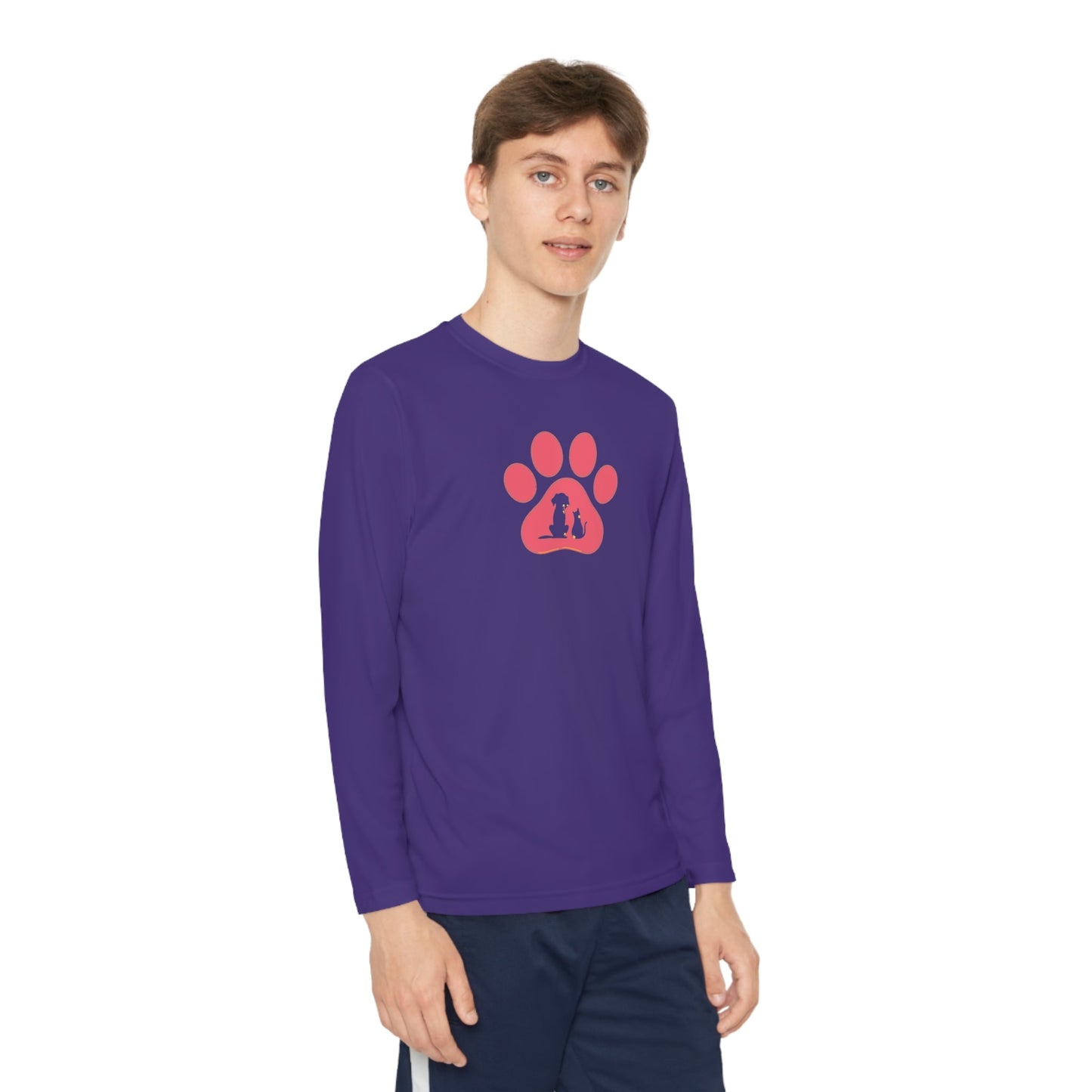 Perfect Pets Youth Long Sleeve Competitor Tee - Kids clothes - Epileptic Al’s Shop