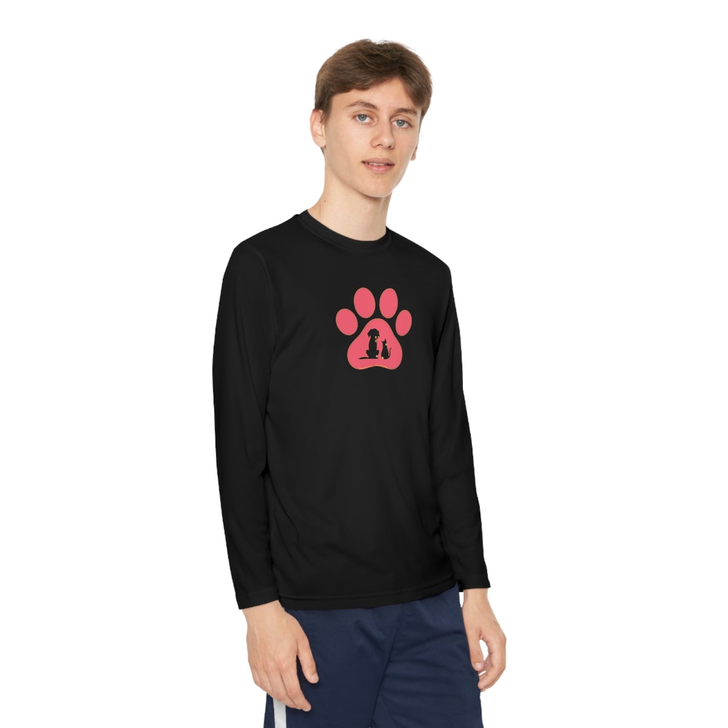 Perfect Pets Youth Long Sleeve Competitor Tee - Kids clothes - Epileptic Al’s Shop