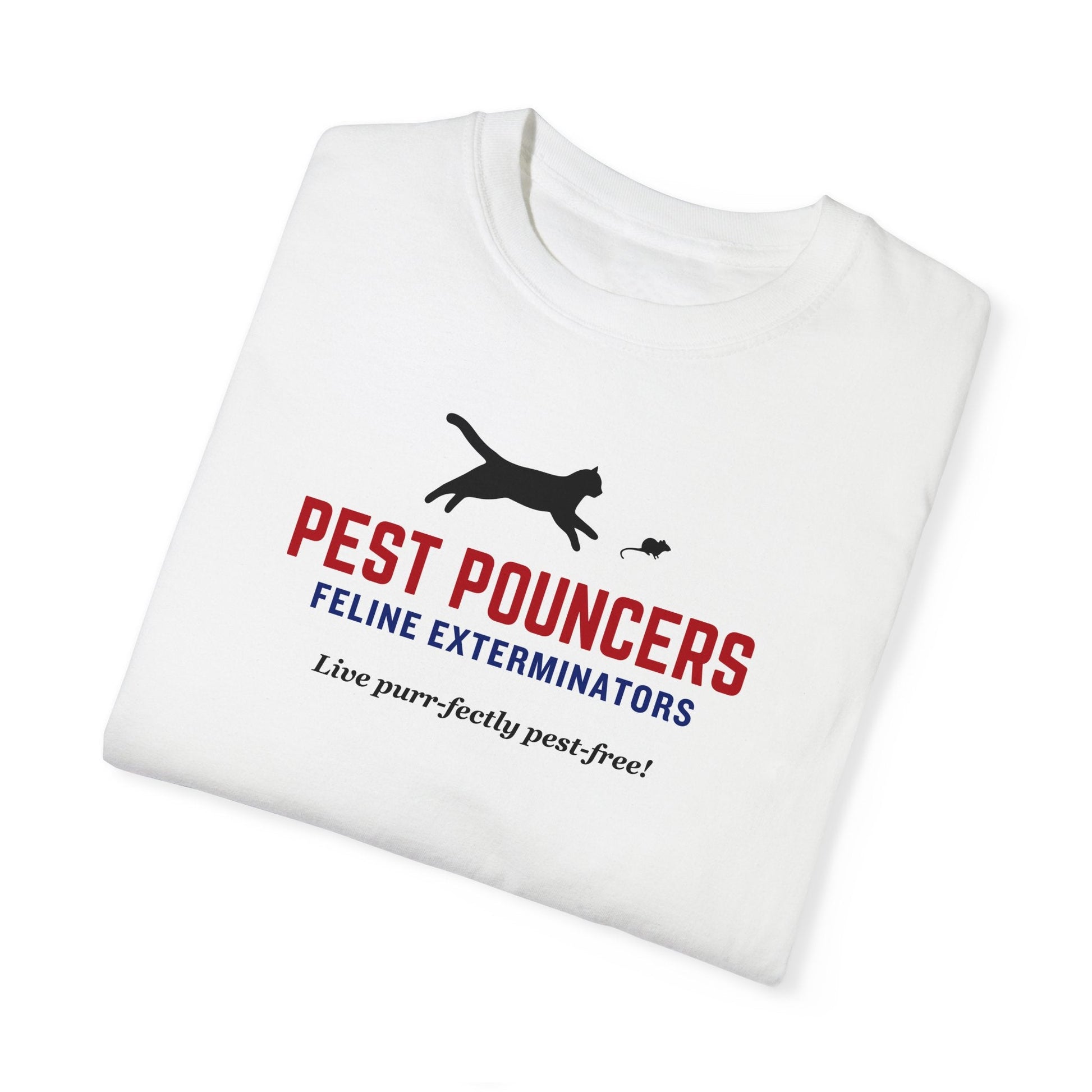 Pest Pouncers Unisex Garment - Dyed T - shirt - T - Shirt - Epileptic Al’s Shop