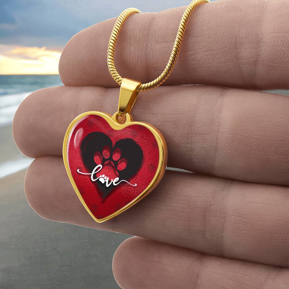 Pet Love Necklace - Jewelry - Epileptic Al’s Shop