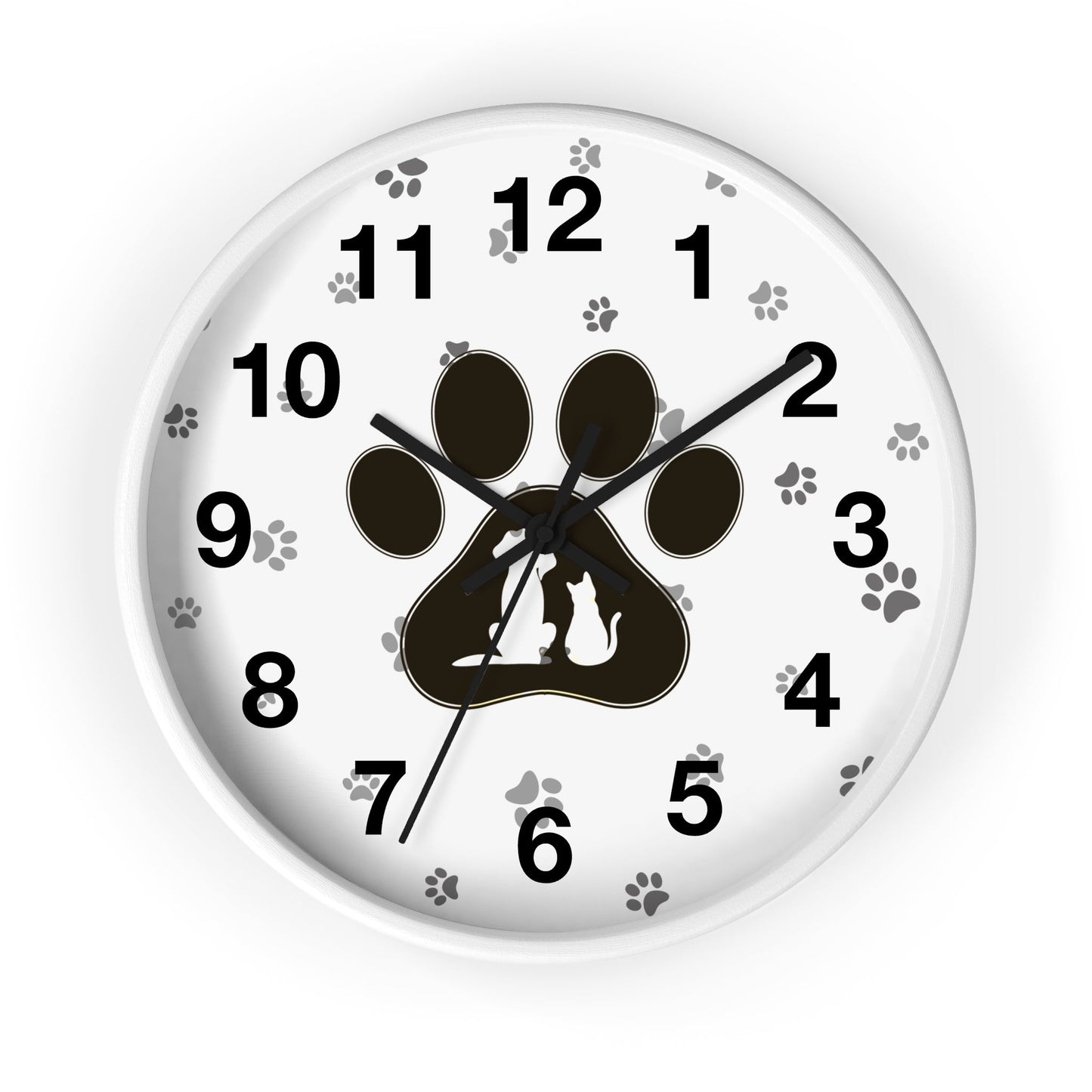 Pet Paws Wall Clock - Home Decor - Epileptic Al’s Shop