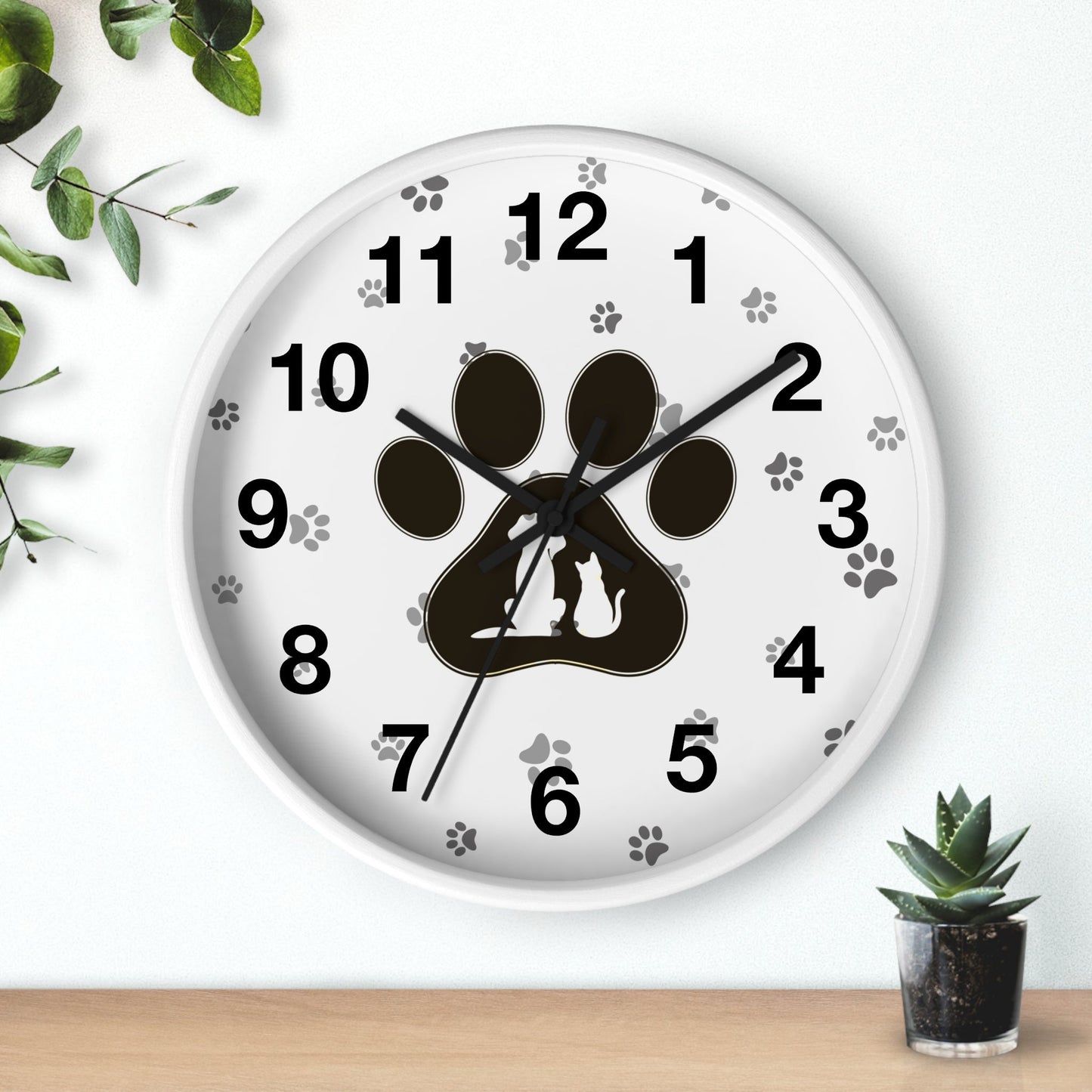 Pet Paws Wall Clock - Home Decor - Epileptic Al’s Shop