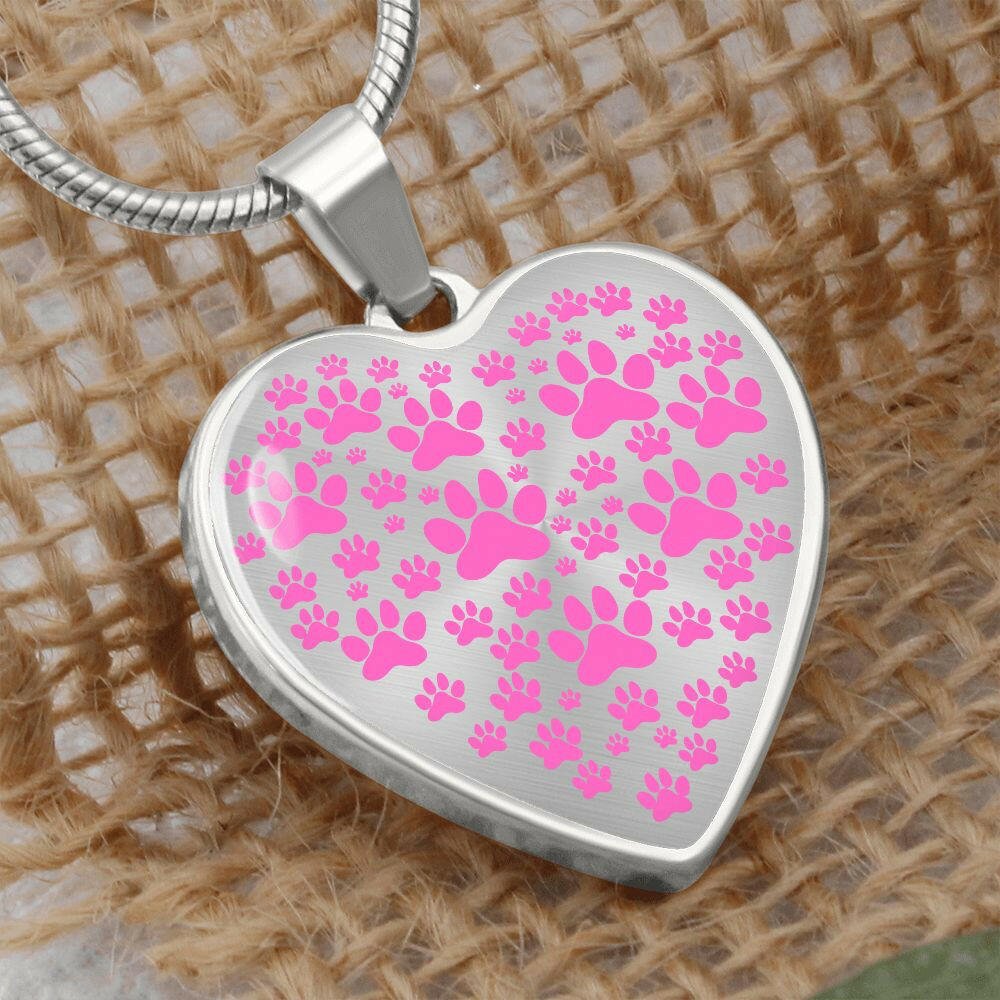 Pink Hearts Necklace - Jewelry - Epileptic Al’s Shop